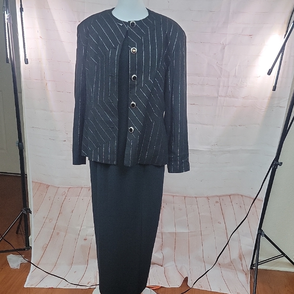 Black Maxi Pencil Skirt for Work